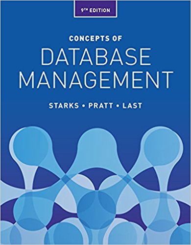 Test Bank for Concepts of Database Management 9th Edition Starks