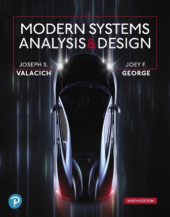 Test Bank for Modern Systems Analysis and Design 9th Edition Valacich