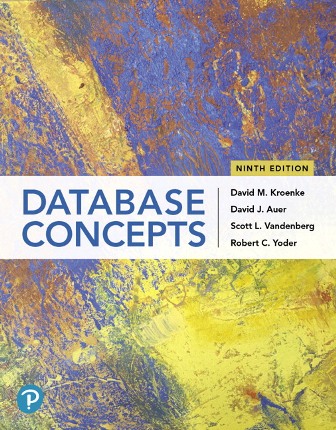 Test Bank for Database Concepts 9th Edition By Kroenke