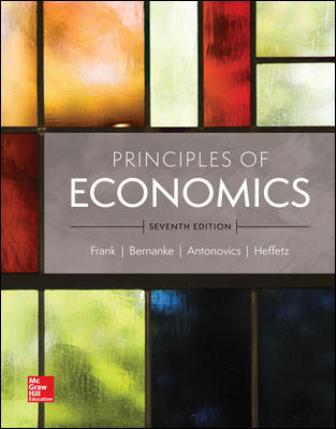 Test Bank for Principles of Economics 7th Edition Frank