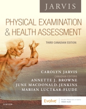 Test Bank for Physical Examination and Health Assessment, Canadian 3rd Edition By Jarvis
