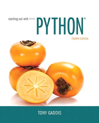 Test Bank for Starting Out with Python 4th Edition Gaddis