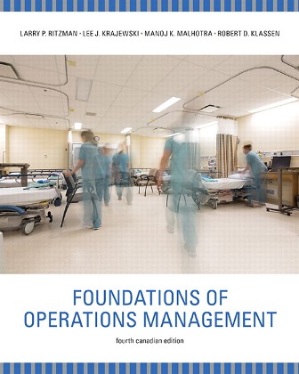 Solution Manual for Foundations of Operations Management 4th Canadian Edition Ritzman