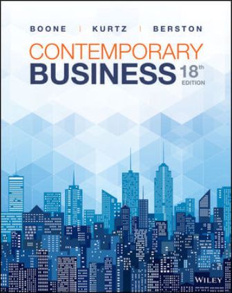 Test Bank for Contemporary Business 18th Edition Boone