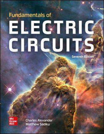 Solution Manual for Fundamentals of Electric Circuits 7th Edition Alexander