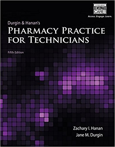 Test Bank for Pharmacy Practice for Technicians 5th Edition by Hanan