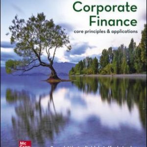 Test Bank for Corporate Finance: Core Principles and Applications 6th Edition Ross