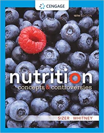 Test Bank for Nutrition Concepts and Controversies 15th Edition Sizer