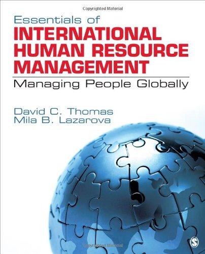 Test Bank for Essentials of International Human Resource Management Managing People Globally 1st Edition by Thomas