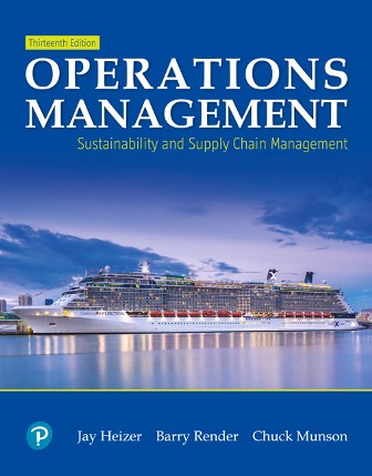 Test Bank for Operations Management: Sustainability and Supply Chain Management 13th Edition Heizer