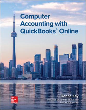 Solution Manual for Computer Accounting with QuickBooks Online 1st Edition Kay