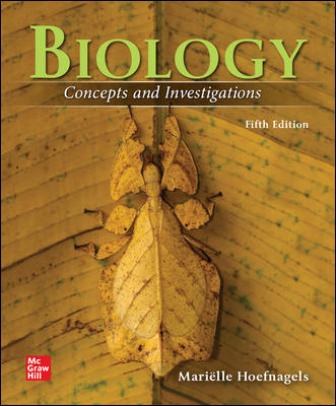 Test Bank for Biology: Concepts and Investigations 5th Edition Hoefnagels