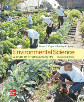 Solution Manual for Environmental Science 16th Edition Enger