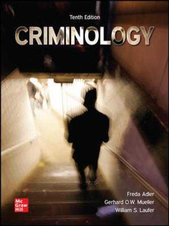 Test Bank for Criminology 10th Edition Adler