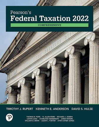 Solution Manual for Pearson’s Federal Taxation 2022 Comprehensive 35th Edition Rupert