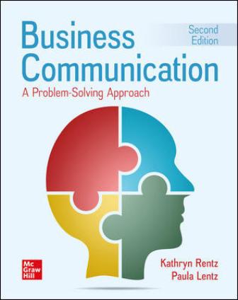 Test Bank for Business Communication 2nd Edition Rentz
