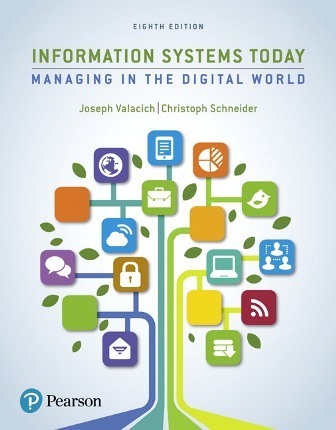 Solution Manual for Information Systems Today 8th Edition Valacich