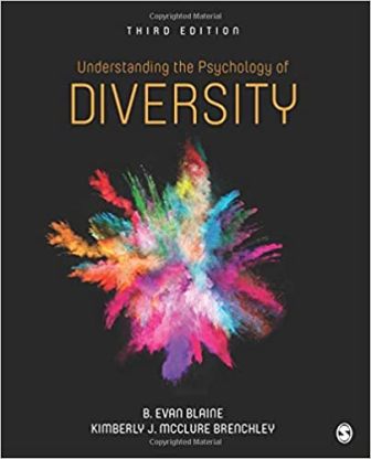 Test Bank for Understanding the Psychology of Diversity 3rd Edition Blaine