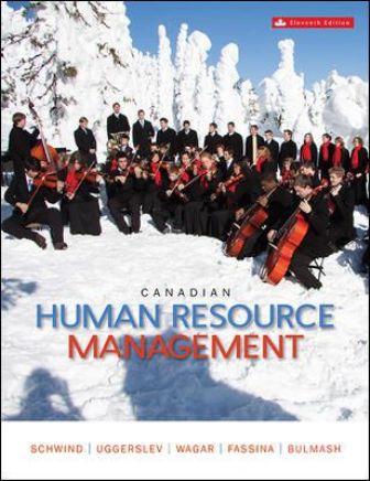 Solution Manual for Human Resource Management 11th Edition Schwind