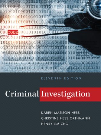 Test Bank for Criminal Investigation 11th Edition Hess