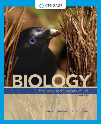 Test Bank for Biology: The Unity and Diversity of Life 15th Edition Starr