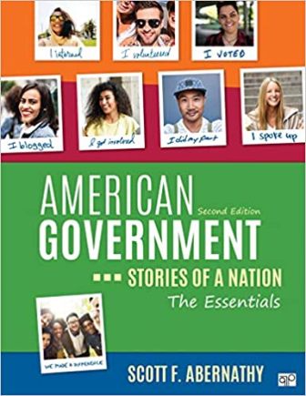 Test Bank for American Government Stories of a Nation The Essentials 2nd Edition By Abernathy
