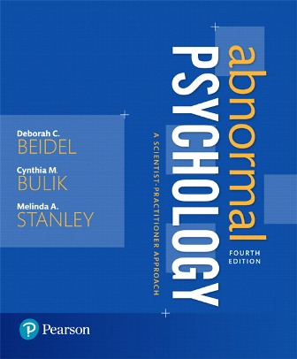 Test Bank For Abnormal Psychology 4th Edition By Beidel