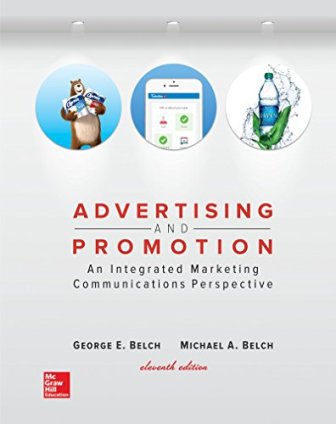 Test Bank for Advertising and Promotion 11th Edition Belch